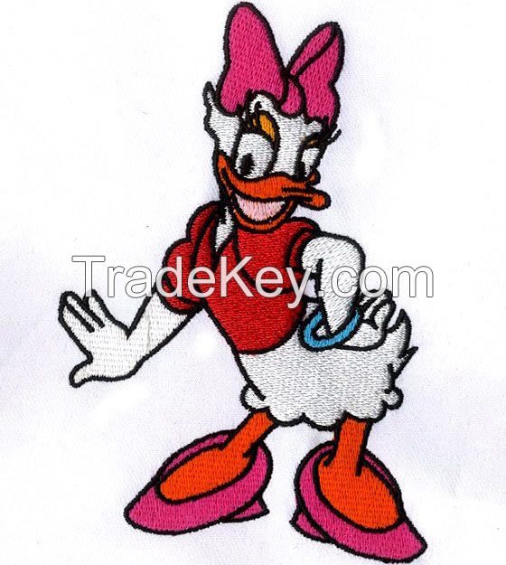 Divine Diva Daisy Duck Embroidery Design