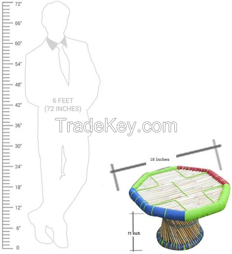 Ecowoodies Cane Activity Table  (Finish Color - Multi)