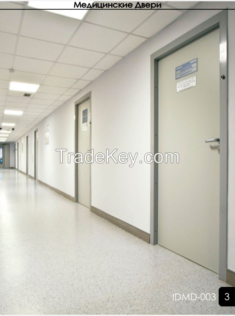 hospital doors wooden doors MDF doors PVC doors 