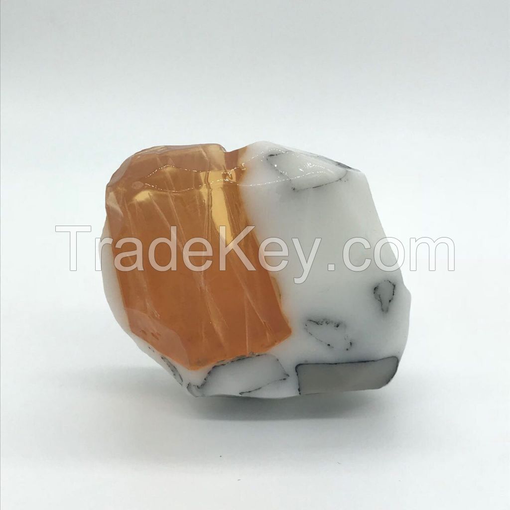 Amber In Marble Gemstone