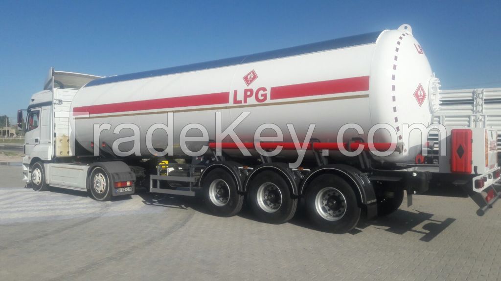 LPG transport tank trailers