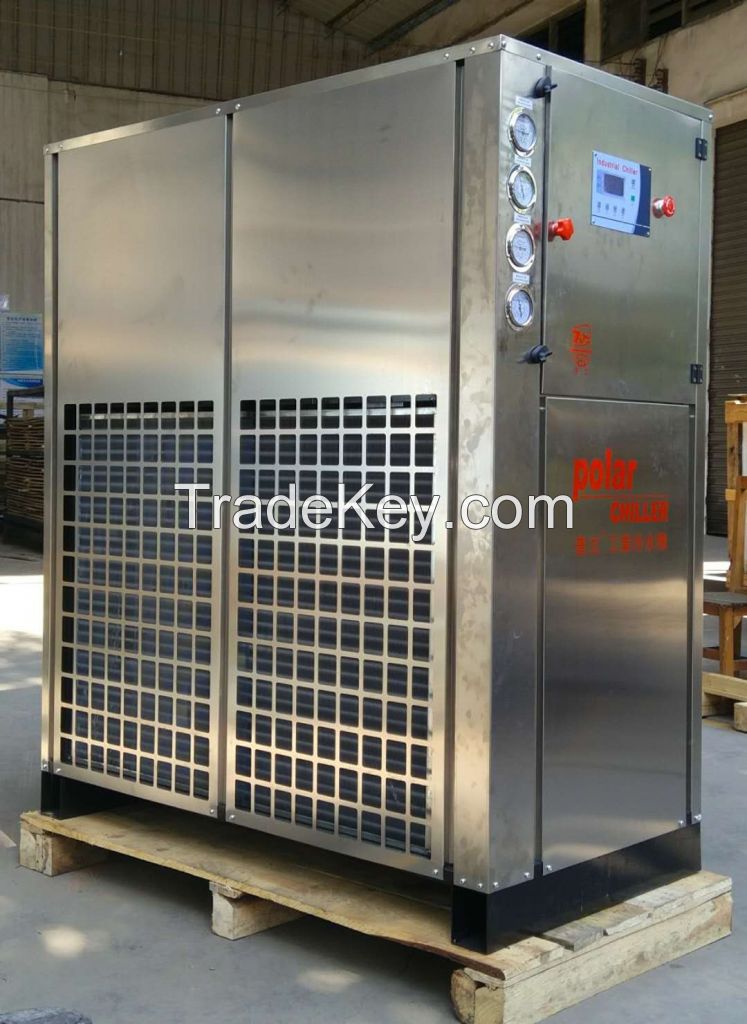 Industrial Water Chiller & Central Air Conditioning Water Chiller For Food Industry