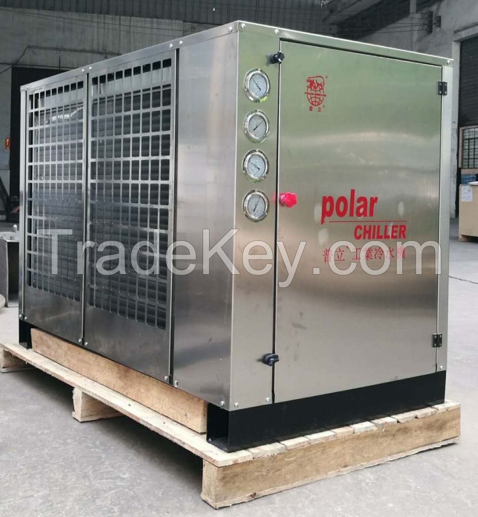 Industrial Water Chiller & Central Air Conditioning Water Chiller For Food Industry