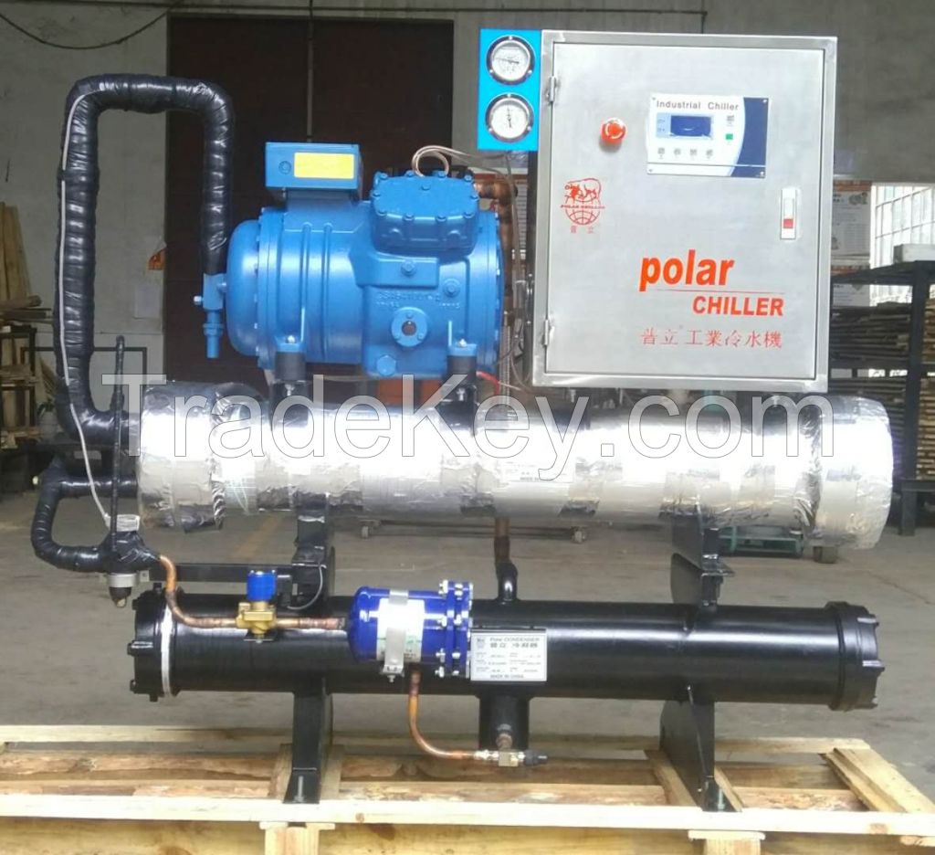 Industrial Water Chiller & Central Air Conditioning Water Chiller For Soap Industry