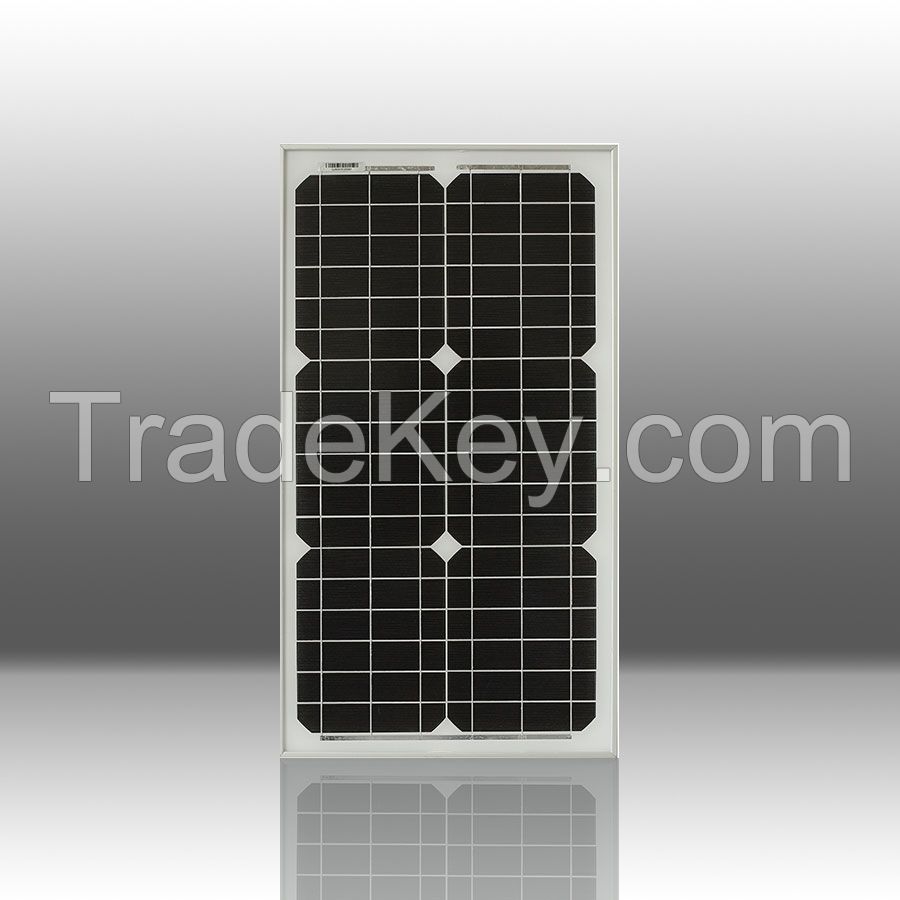 30W Monocrystalline Solar Cells / Solar Panels (Z002-QJM30-36)