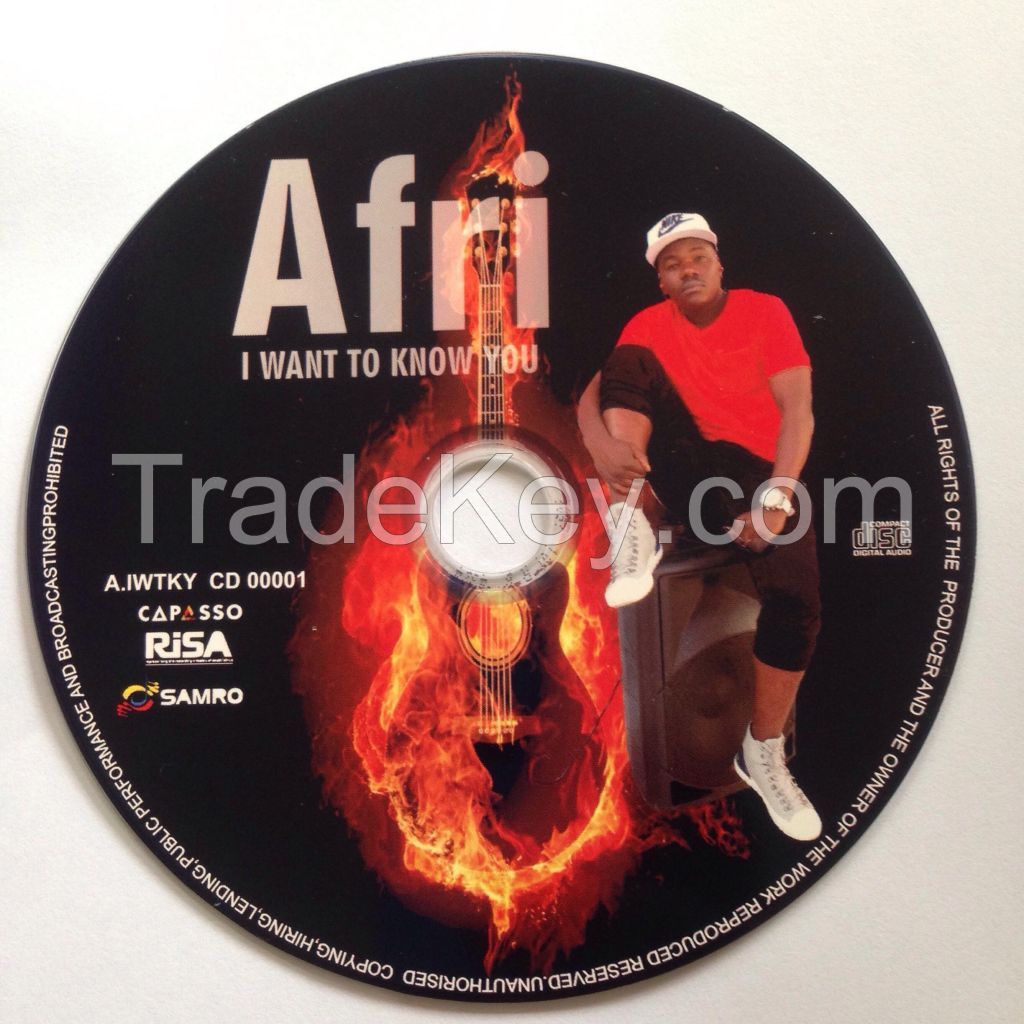 I want to know you by Afri (Music Album Cds)