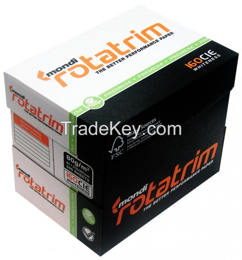 DOUBLE A4 PAPER MONDI ROTARIM PAPER 80 gsm