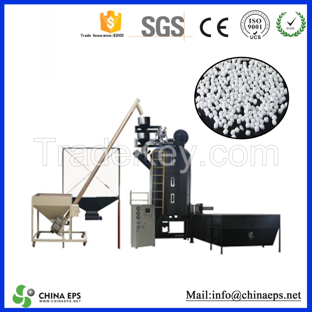 Eps pre-expander machine make plastic balls