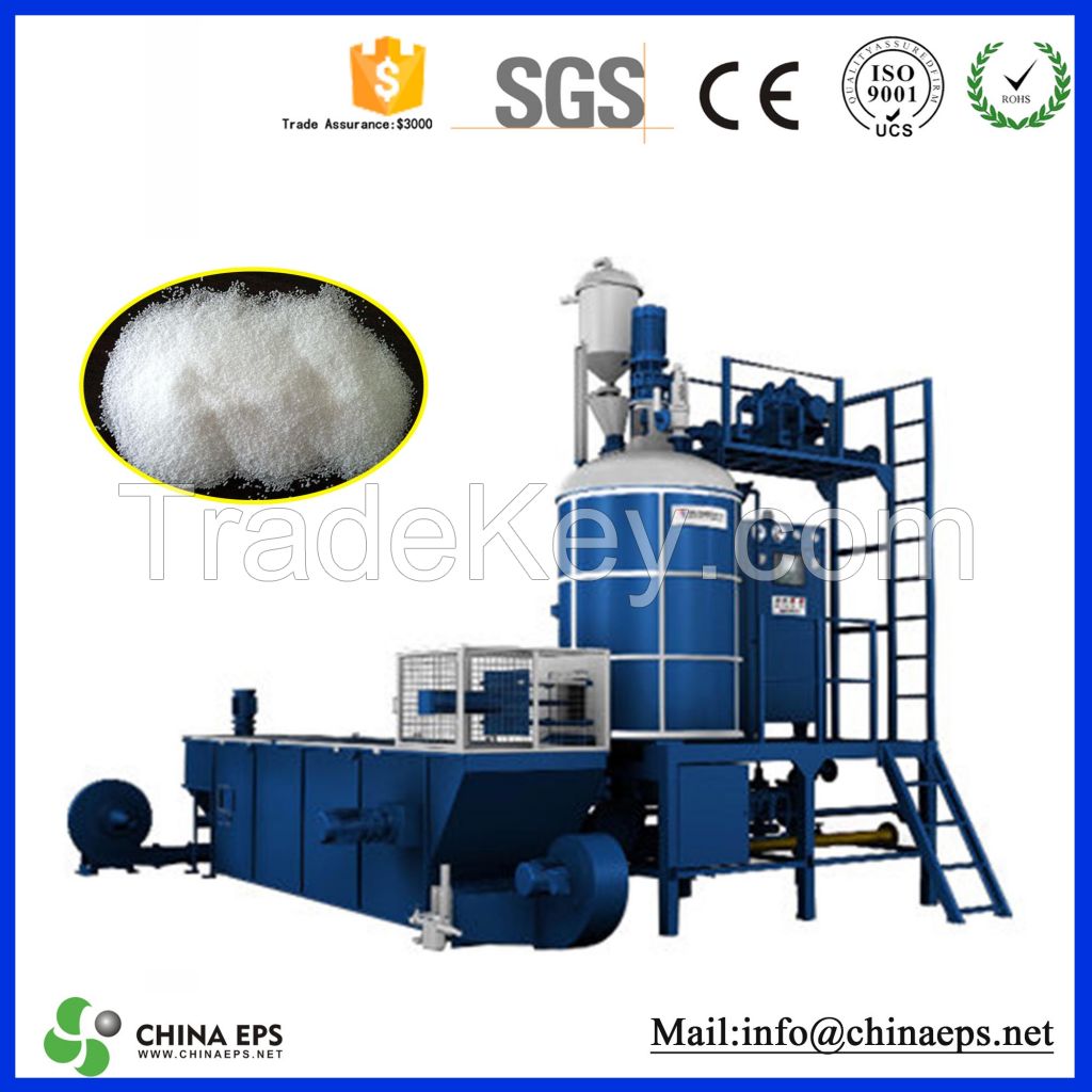 Eps pre-expander machine make plastic balls