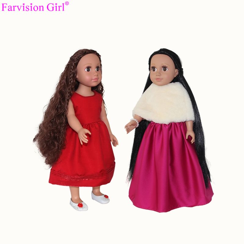China manufacturer custom vinyl doll 18"