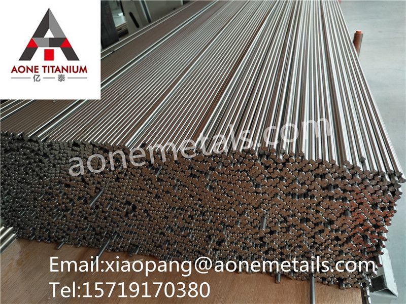 H 8 High Tensile Strength of Medical Titanium Bar for Bone Spicule Gr5 and Ti 6Al7Nb with ASTM F136 and ISO 5832-3