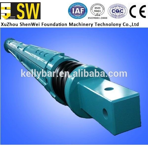 Factory ISO Rotary Piling Rig Parts Friction Interlocking Kelly Bar for Bauer BG22/25/36/48 Soilmec Casagrande Sany Liebherr XCMG Sunward Drilling Machines