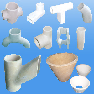 Refractory Ceramic Parts for Gating System