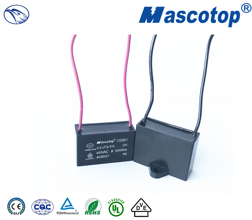 CBB61 AC motor capacitor 