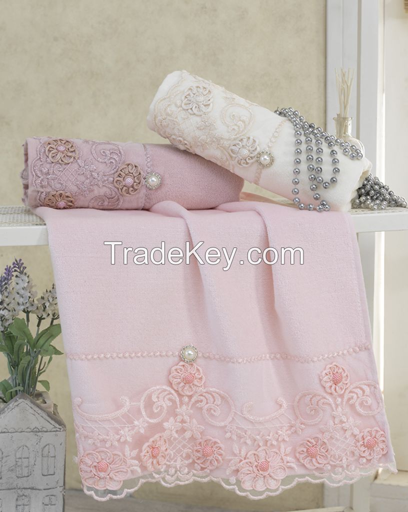 Guipure Towel