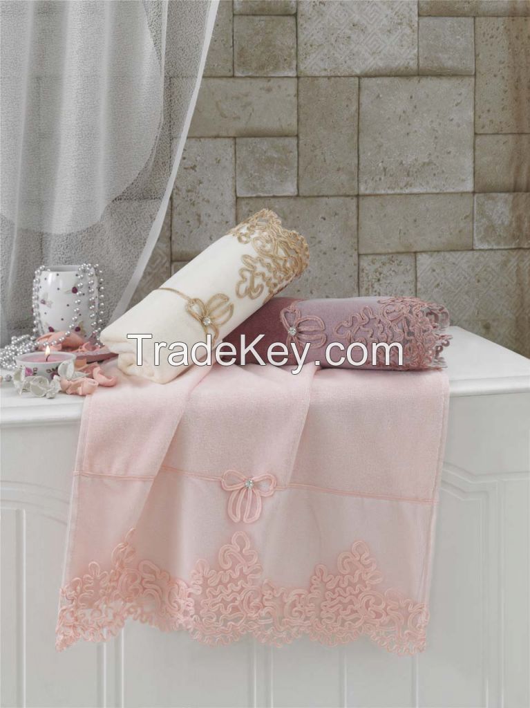 Guipure Towel