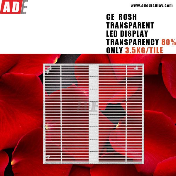 CHINA led display supplier TRANSPARENT LED screen led advertising display ADE TECH ct@adedisplay.com