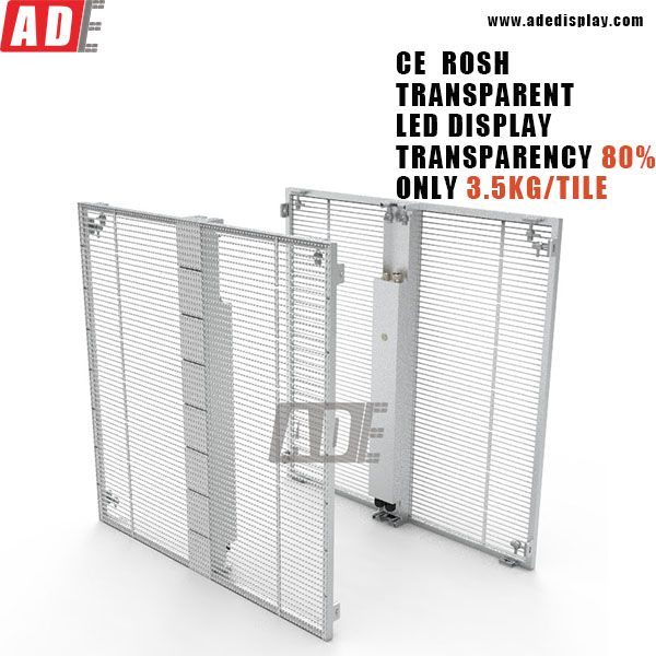 TRANSPARENT LED DISPLAY FROM CHINA MANUFACTURER FACTORIES HD SCREEN ct@adedisplay.com