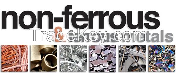 Non-Ferrous, Ferrous, and E-Scrap metals