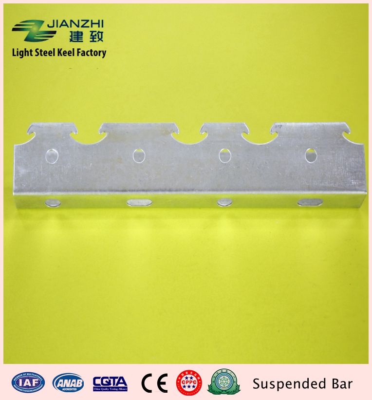 Online selling 50*38mm rust proof suspended bar ceiling main runner with 0.7-1.0mm thickness