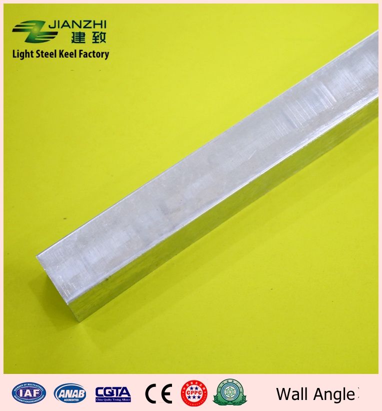 Best supplier 30*30*30mm ceiling u type wall angle with 80g/m2 zinc coating