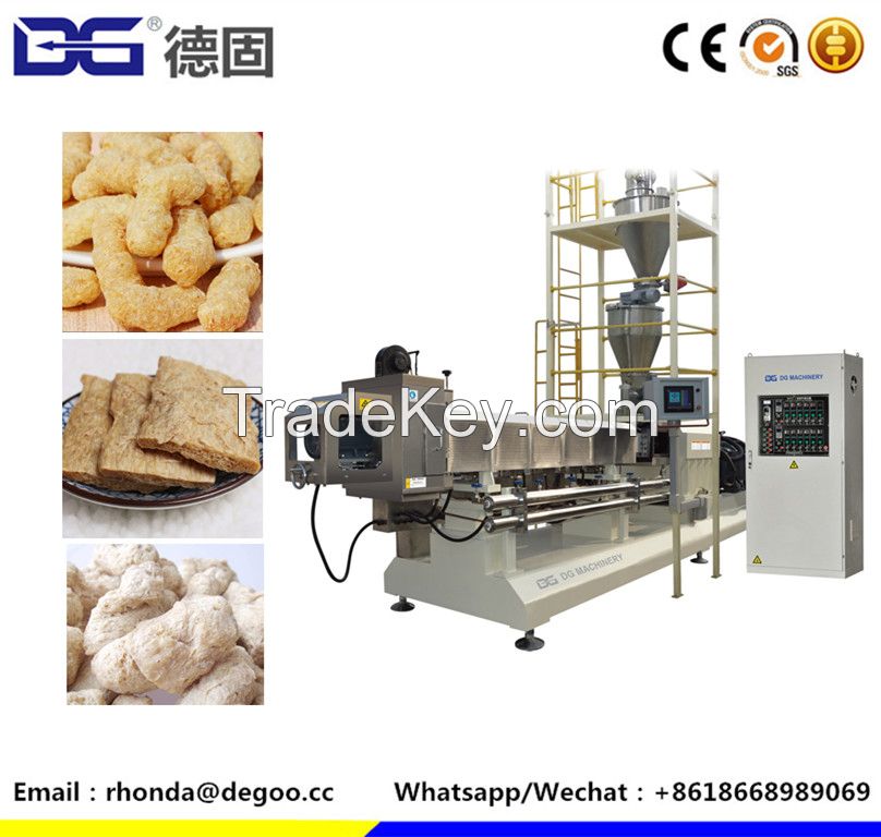 hight quality textured fibre soya potein food production line