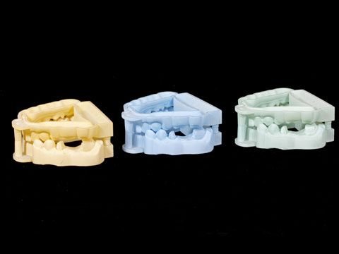 Dental crowns with 3D printing model dental supplies