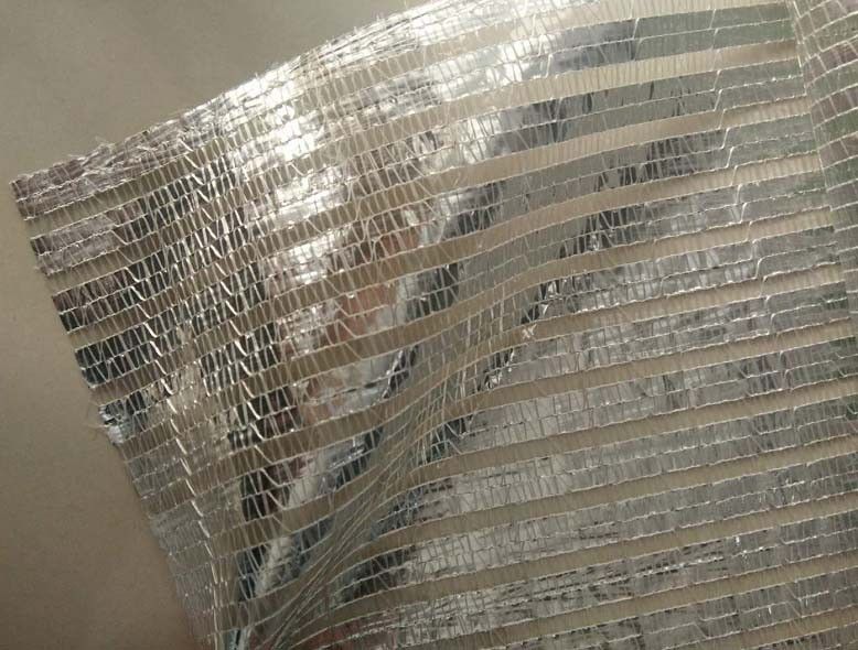 Outside and inside greenhouse aluminum foil shading net