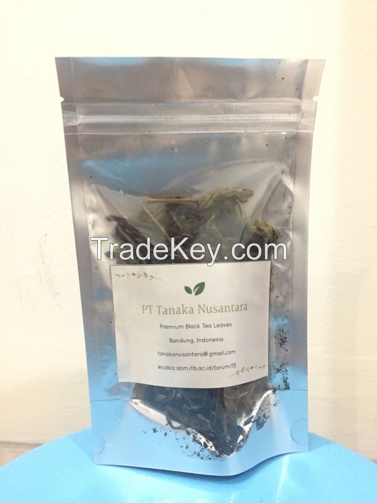 Indonesian Premium Dried Black Tea Leaves