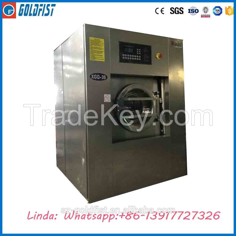 Automatic Commercial And Industrial Washer Extractor Machine/ Laundry Washing Machine 25kgs 30kgs 50kgs 100kgs For Hotel And Hospital