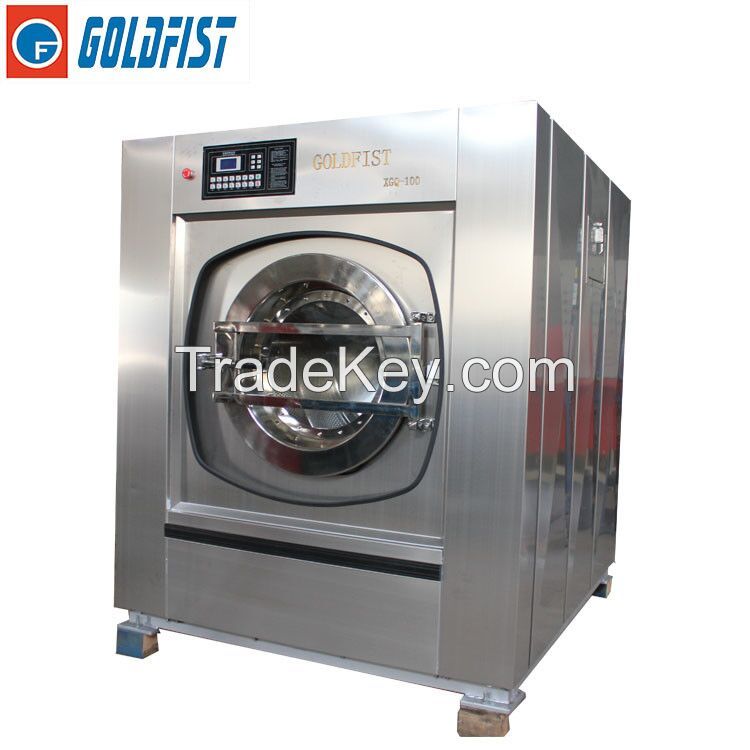 Automatic Commercial And Industrial Washer Extractor Machine/ Laundry Washing Machine 25kgs 30kgs 50kgs 100kgs For Hotel And Hospital