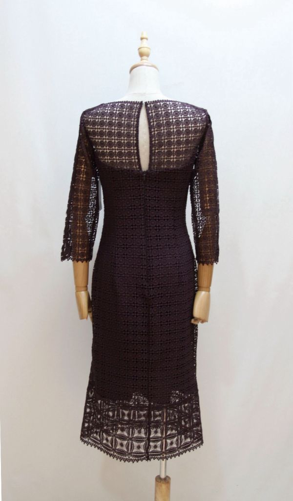 ladies elegant lace dress