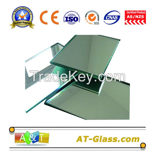 1.8mm-6mm Silver mirror used for Decorated, bathroom etc