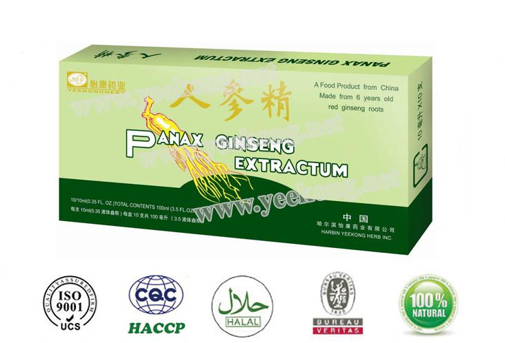 Hot sale Pure herbal health care Panax ginseng extractum