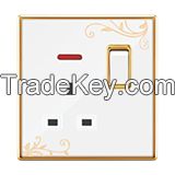 1/2 way 13A  wall switch