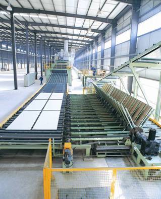 Gypsum powder, plasterboard production line & equipments