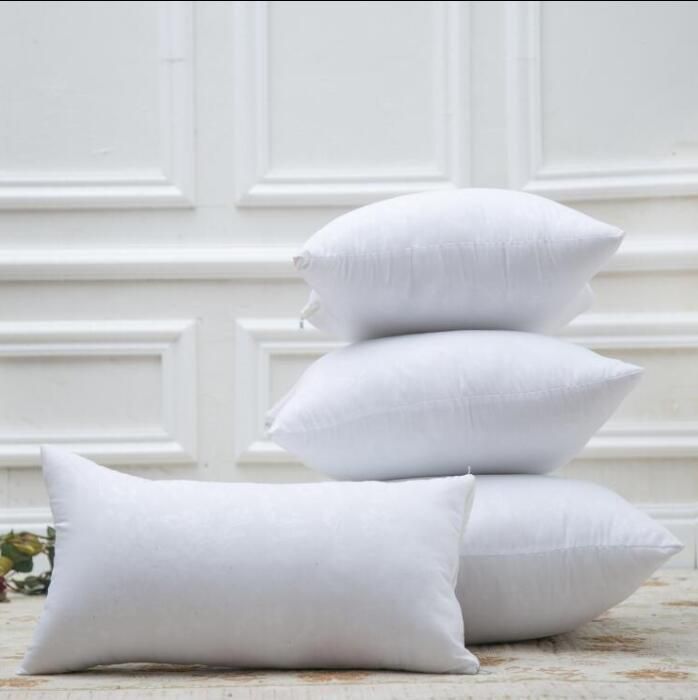 Premium Polyester Filled Pillow Form Insert - Machine Washable - European Square - Made In China