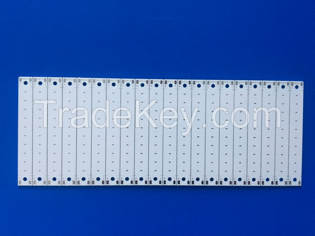 1.0mm Aluminum LED PCB, copper baseboard, thickness 1.3mm printed circuit board