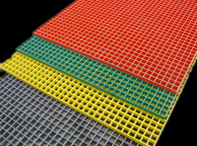 High Strength FRP Molded Grating with Fire Retardant