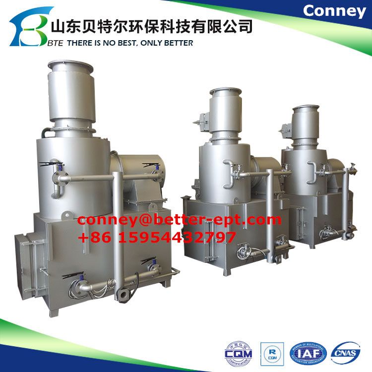 2018 hot sale smokeless medical waste incinerator for hospital used