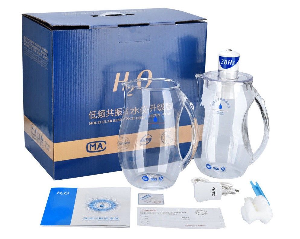 7.8Hz Molecular Resonance Water Activator Equipment/Spin Quantum Water Pitcher