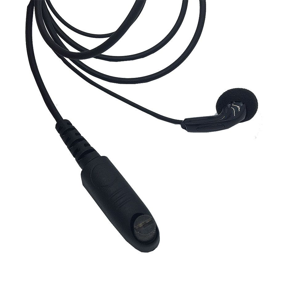 Walkie Talkie Vox earbud PTT Mic In-ear Headphone Earpiece for Two Way Radio Hytera TC780 TC710 TC3000 TC3600M