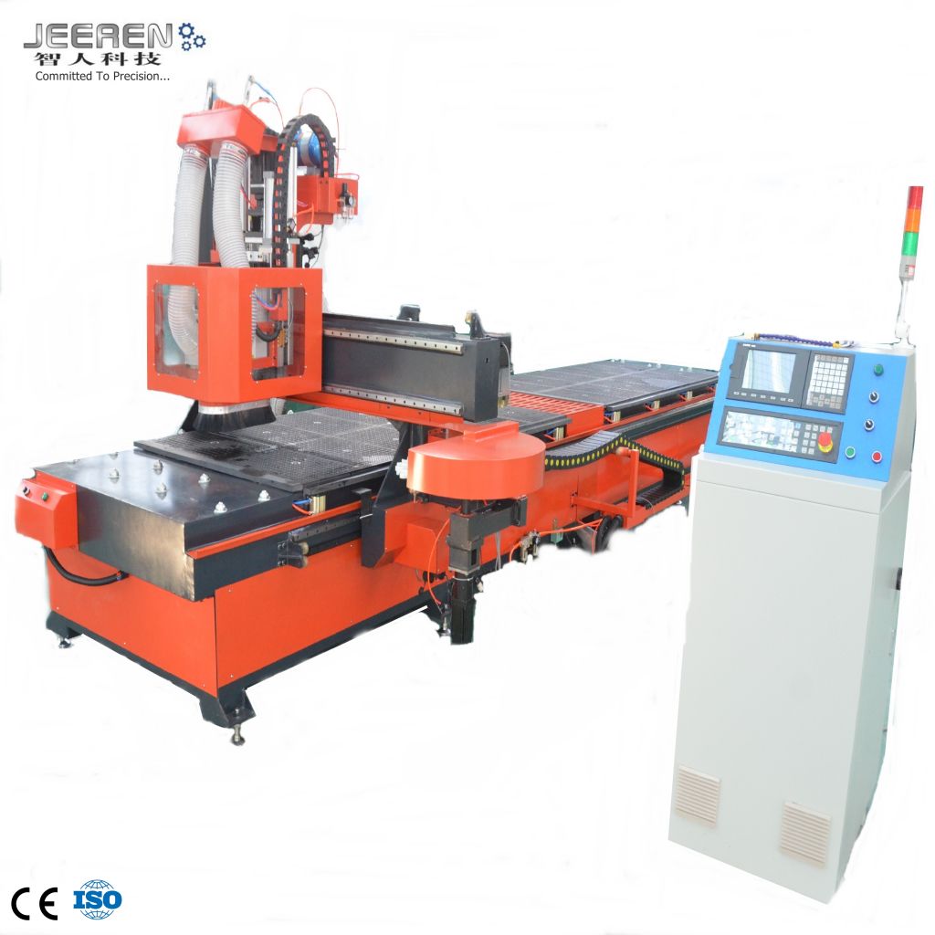 Jeeren Double table ATC CNC wood router