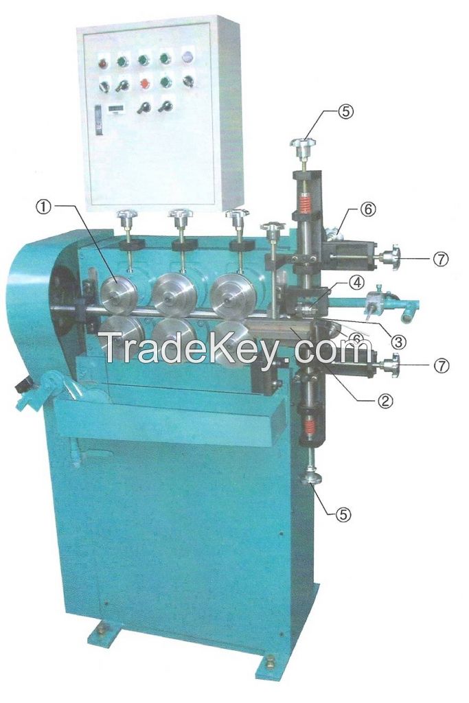 Conduit hose manufacturing machine