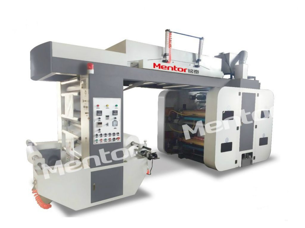 4/6/8colors Belt drive flexo printing machine for paper, film, non-woven material