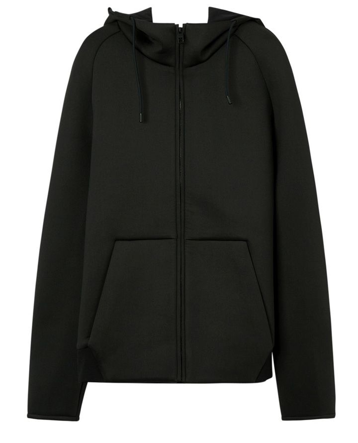 Men's Zip hoodie in black Color and Customized