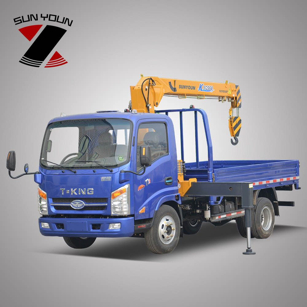 Hot Sale 12ton Truck Crane In Algeria Market