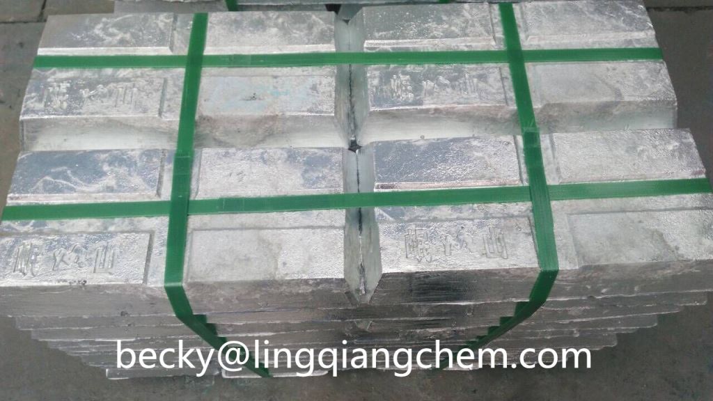 Wholesale Chinese 99.99% high grade zinc ingot and zinc alloy ingot,metal zinc ingots manufacturer