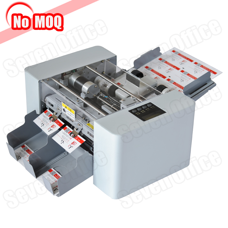 3 Years Warranty Office A4 Business Card Cutter Auto Feeding Id Card Cutting Machine Factory