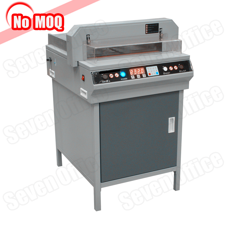 NO MOQ heavy duty high speed electric paper cutting machine program control guillotine paper cutter manufacturer